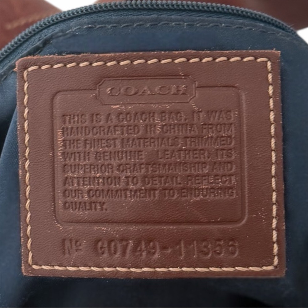 2007 Holiday Patchwork Bleecker Duffle by Coach - image 4